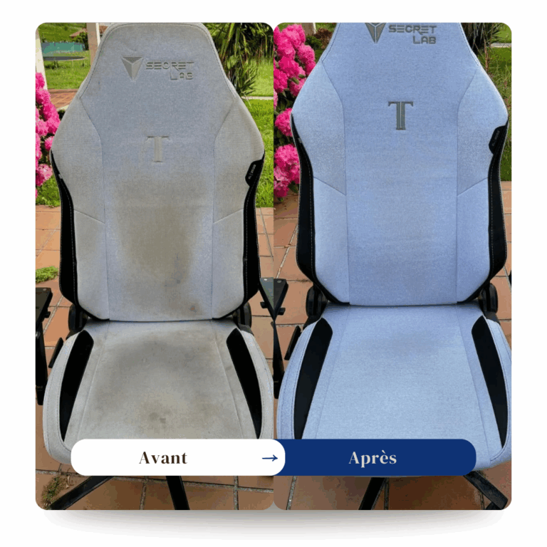 Nettoyage chaise à domicile Marseille